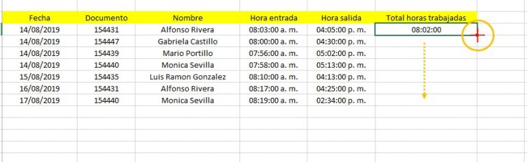 Guía Completa Para Llevar Un Control De Horas Trabajadas En Excel 5366